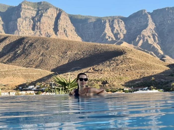 Ferienwohnung Vivelorural Agaete 2D Infinity Pool & Great Views Exterior foto