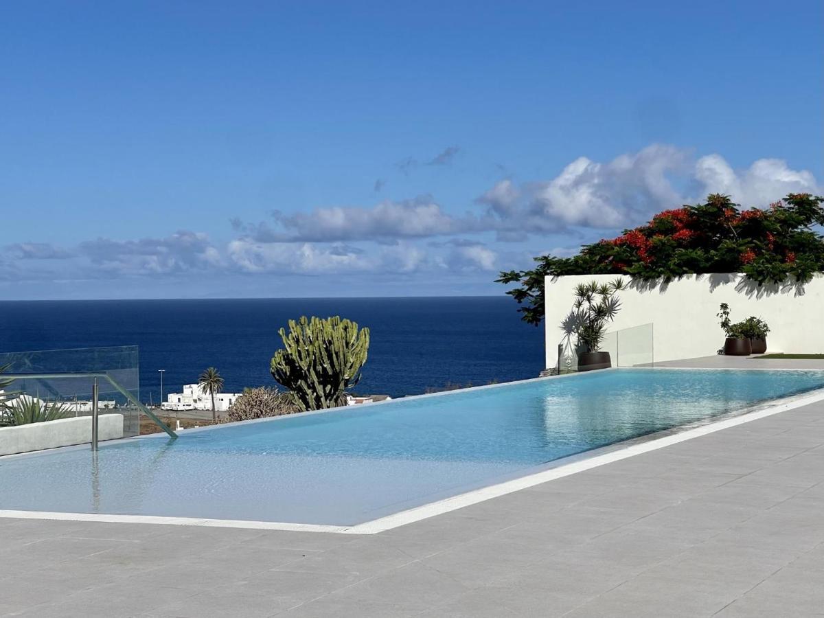 Ferienwohnung Vivelorural Agaete 2D Infinity Pool & Great Views Exterior foto