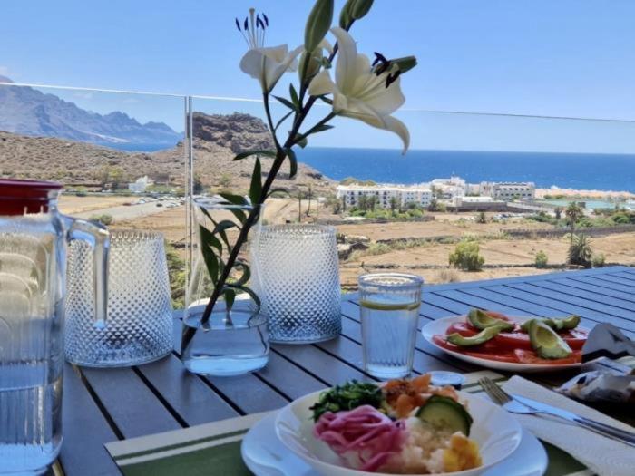 Ferienwohnung Vivelorural Agaete 2D Infinity Pool & Great Views Exterior foto